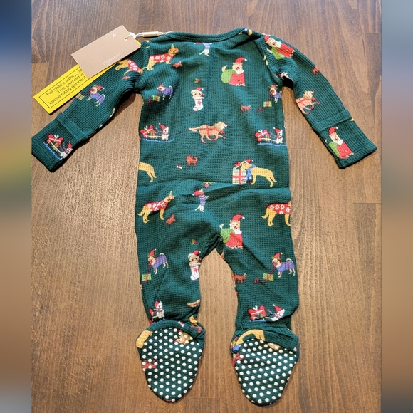 Angel Dear, Doggie Christmas Newborn footies - Picture 2 of 5